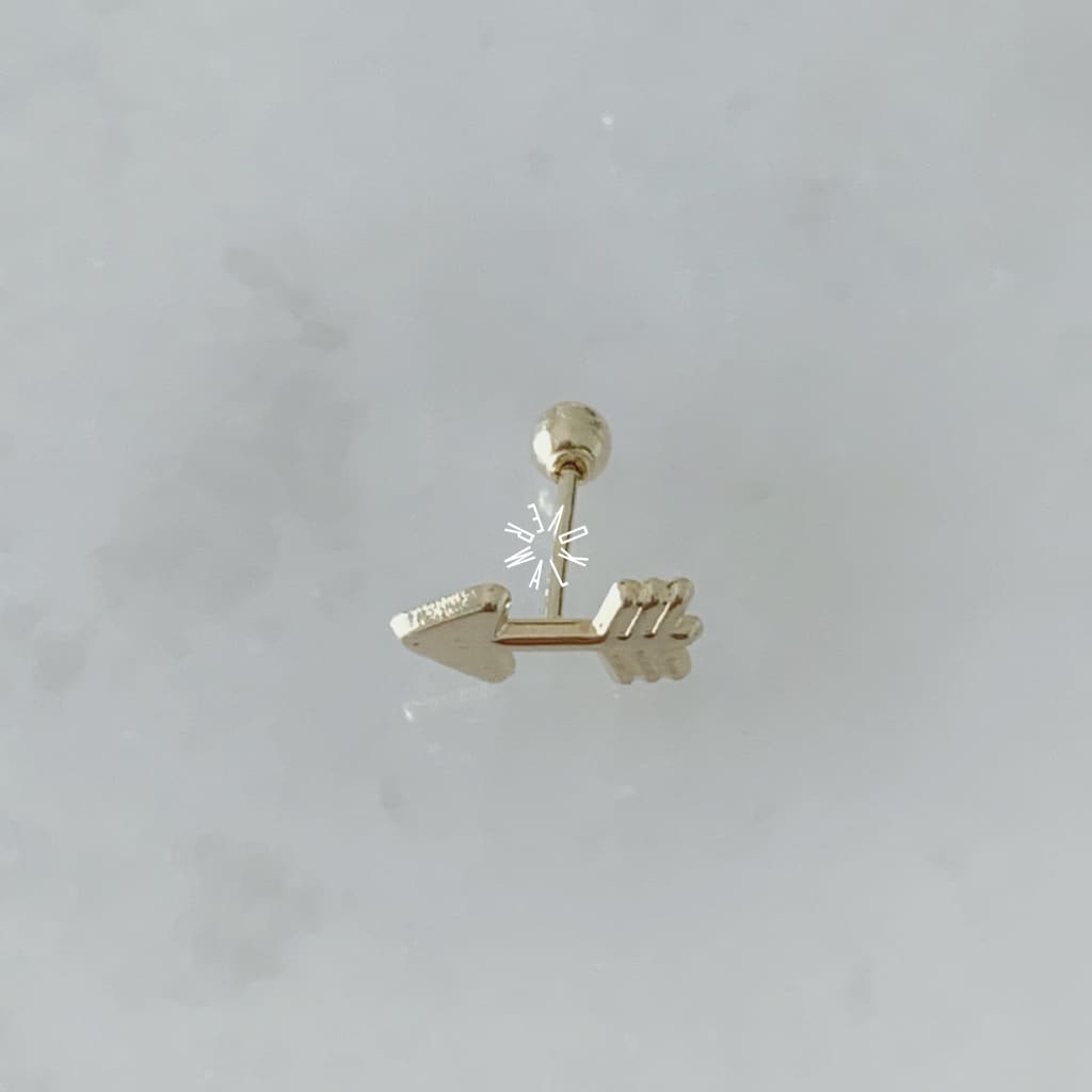 Piercing Oro Amarillo 10K Single-091-7Us