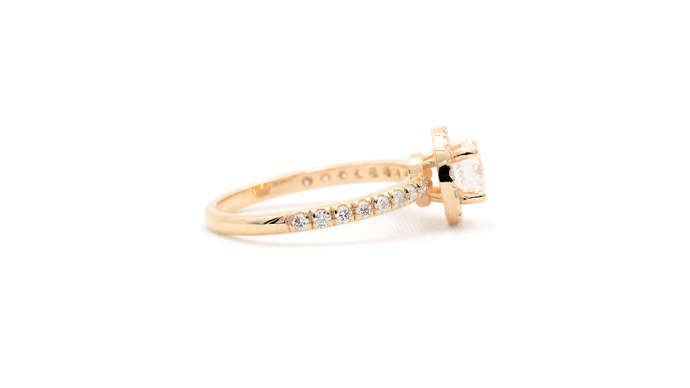 Anillo Diamante 0.46 cts E VS1 GIA