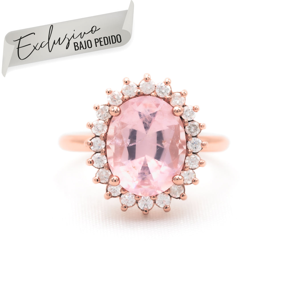 Anillo Morganita con Roseta