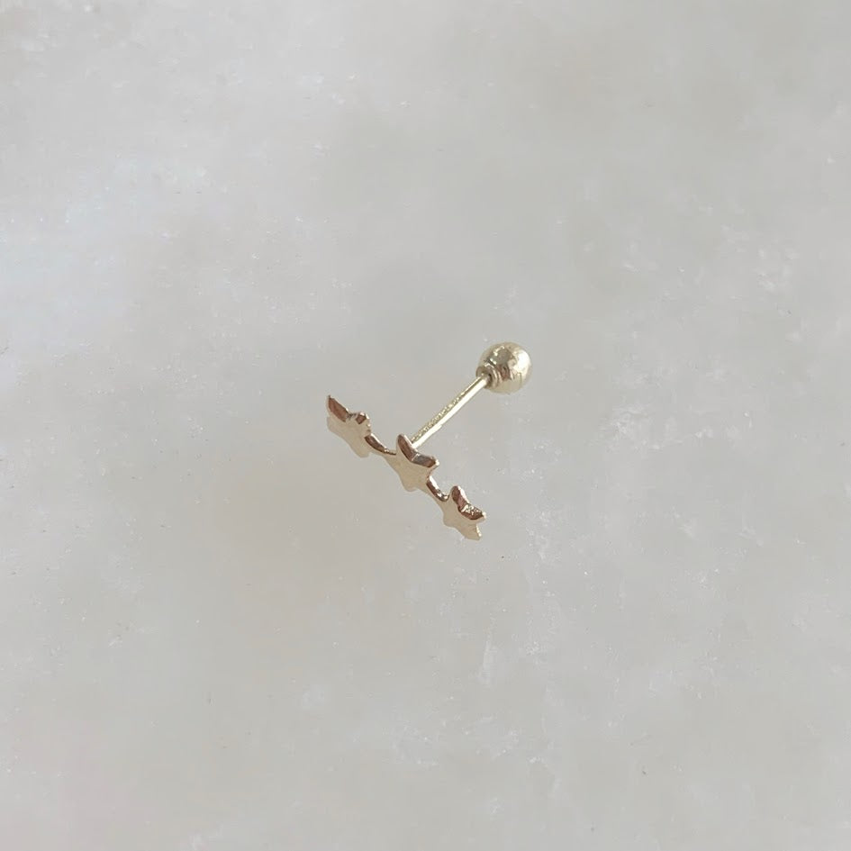 PIERCING ORO AMARILLO 10K SINGLE-896-10