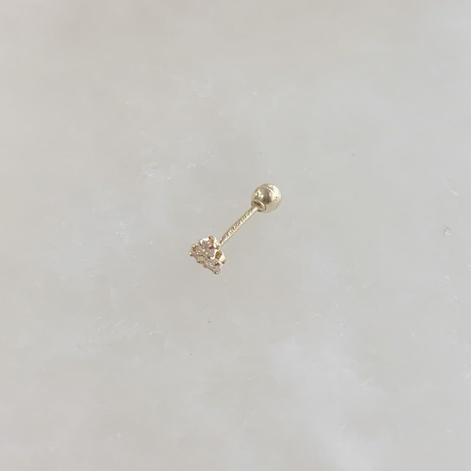 PIERCING ORO AMARILLO 10K SINGLE-1117-10