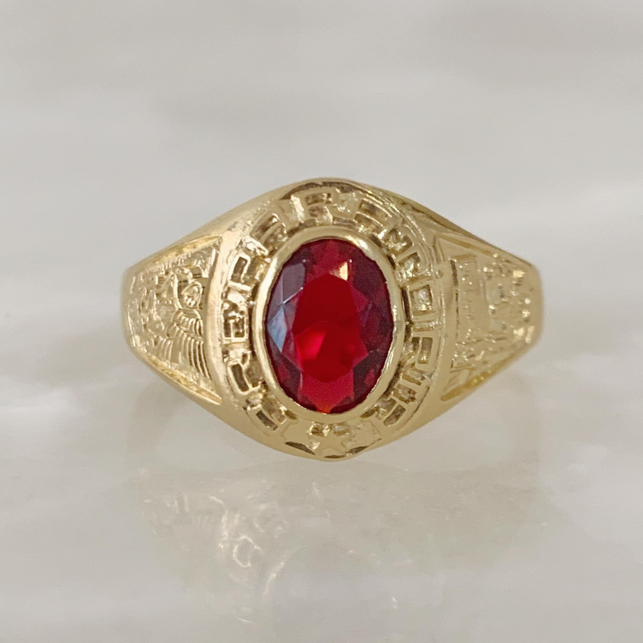 Preparatoria Anillos De Grados Anillo Graduaci Selling N