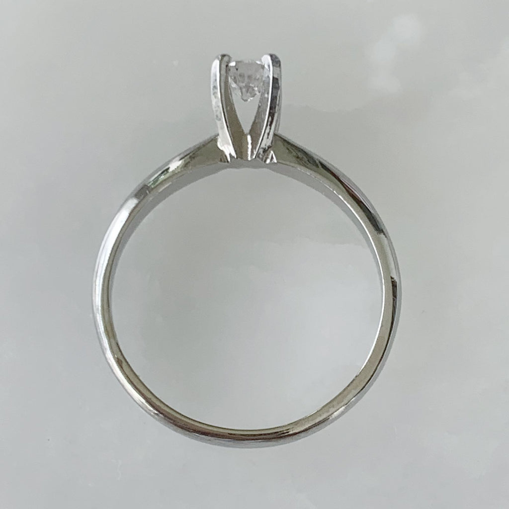 ANILLO DE COMPROMISO CON DIAMANTE ORO BLANCO BR-OB-14-101-369US