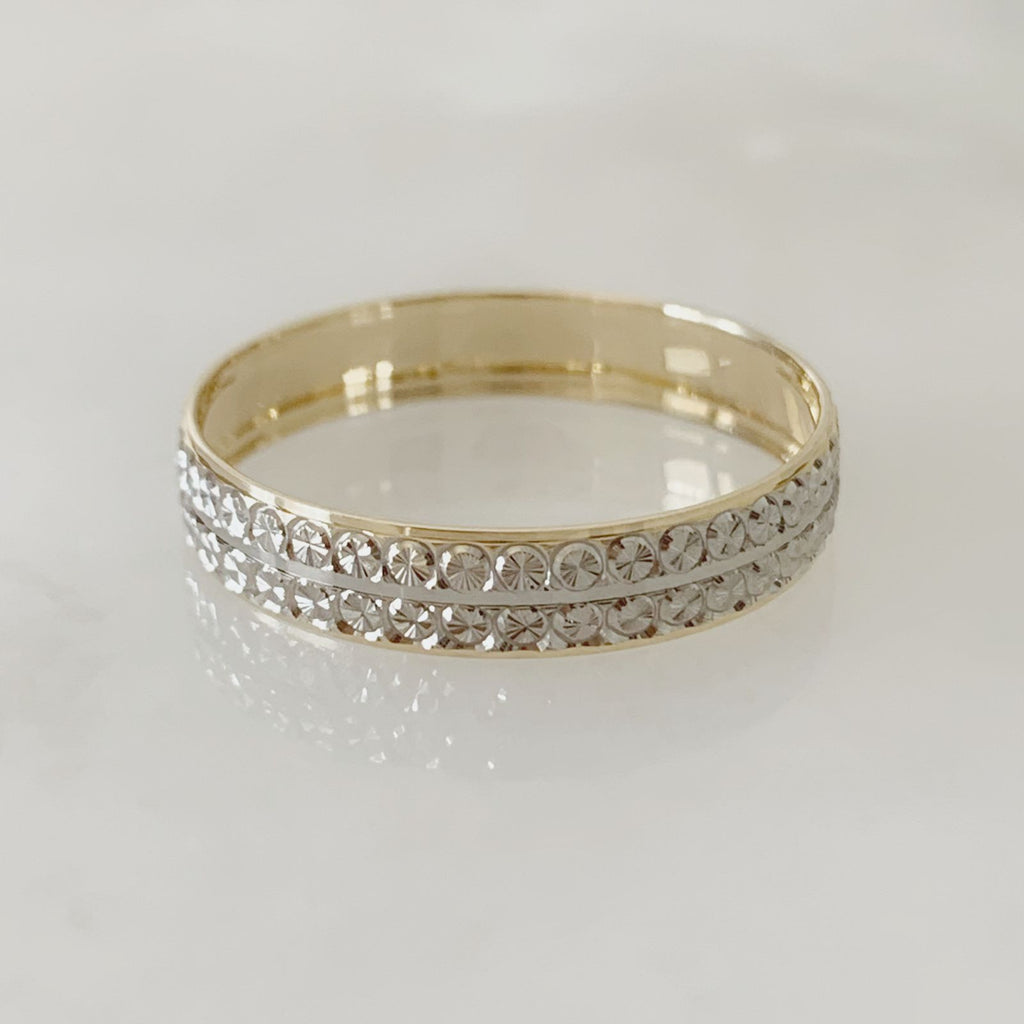 ALIANZA MATRIMONIAL ORO AMARILLO PLATINADO 10K 301034