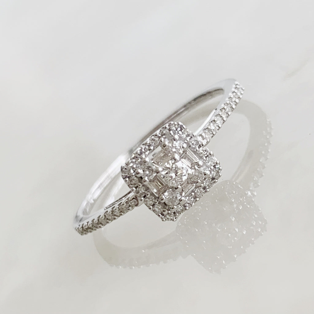 ANILLO DE COMPROMISO CON DIAMANTE ORO BLANCO BR-OB-14-91-249C