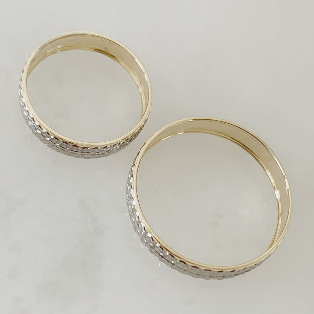 ALIANZA MATRIMONIAL ORO AMARILLO PLATINADO 10K 301034