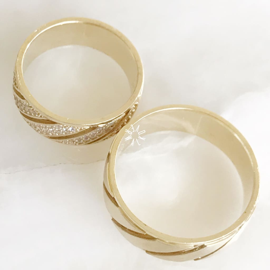 Alianza Matrimonial Oro Amarillo 14K 110347-110127 Argolla Matrimonial