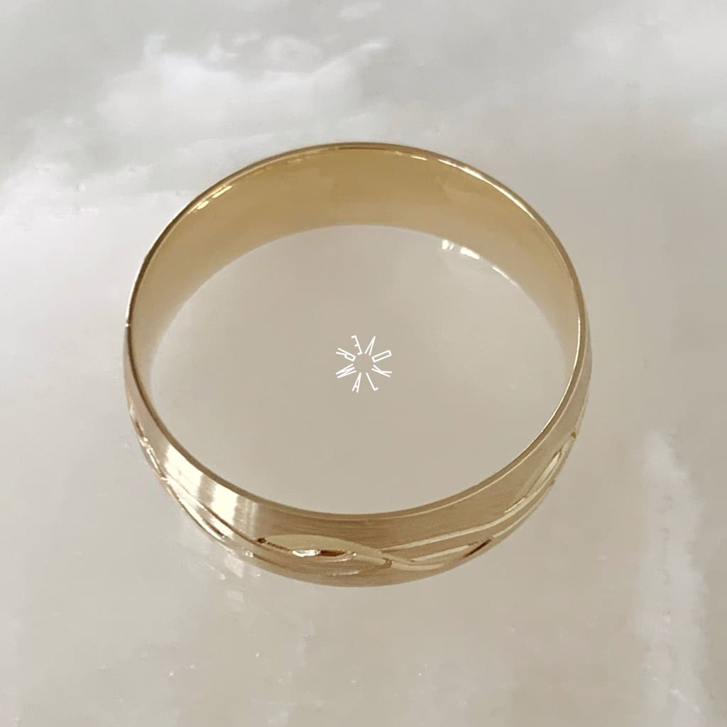 Alianza Matrimonial Oro Amarillo 14K 201576-155D Argolla Matrimonial