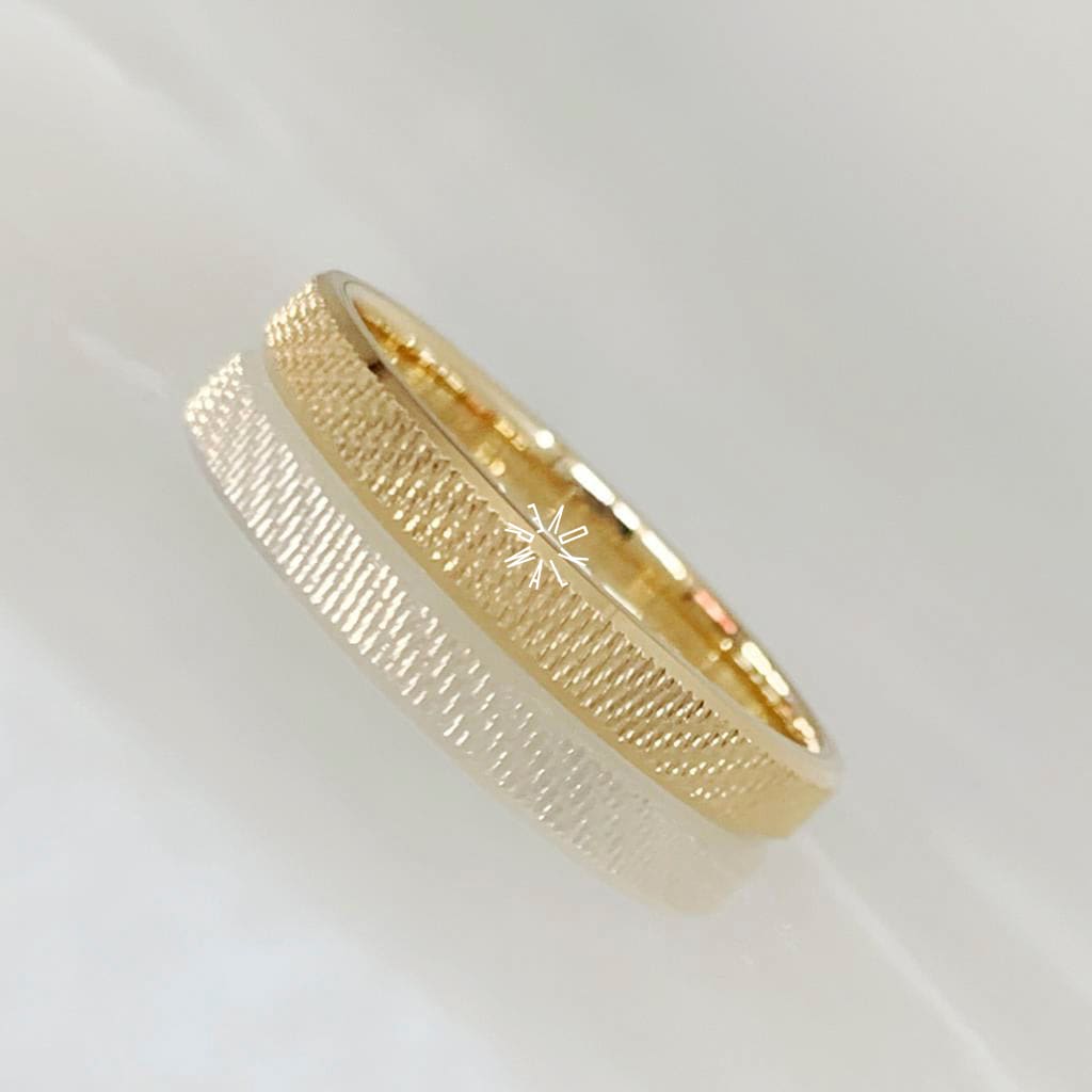 Alianza Matrimonial Oro Amarillo 14K 202213-52D Argolla Matrimonial