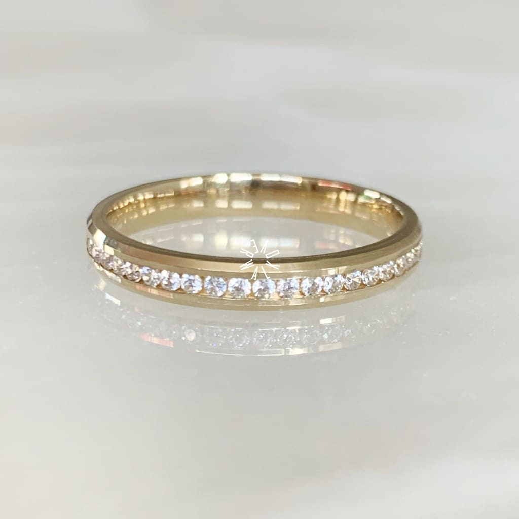 Alianza Matrimonial Oro Amarillo 14K 202265-123D-202243-76D Argolla Matrimonial