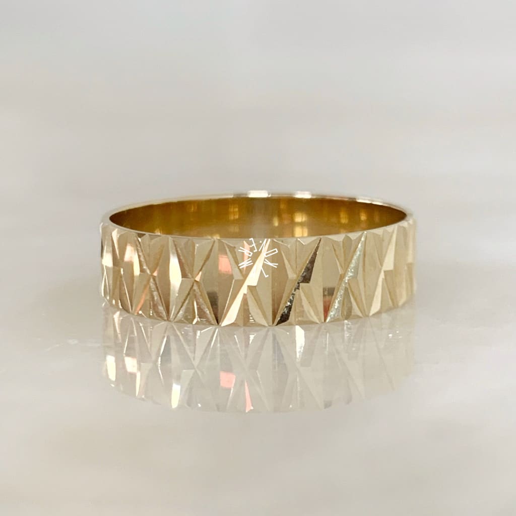 Alianza Matrimonial Oro Amarillo 14K 202335-66D Argolla Matrimonial