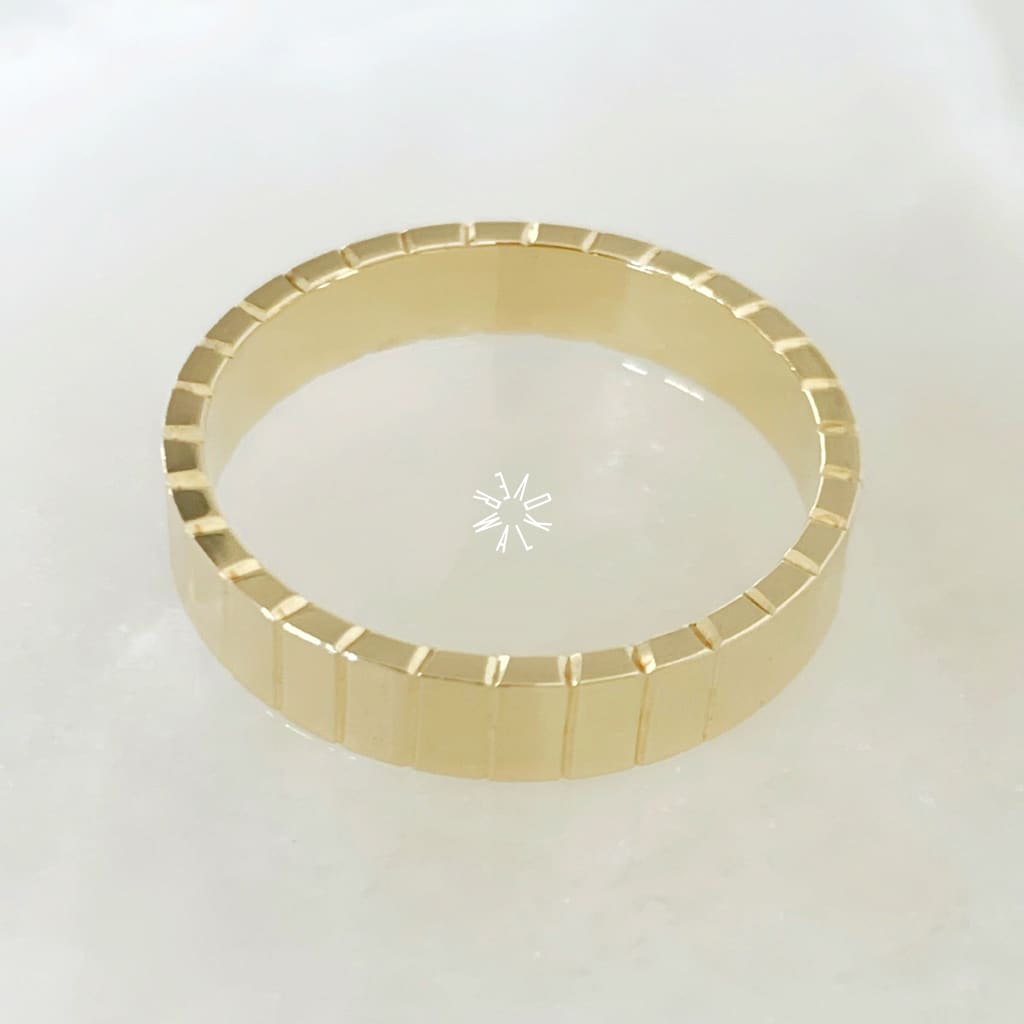 Alianza Matrimonial Oro Amarillo 14K 202594-95D Argolla Matrimonial