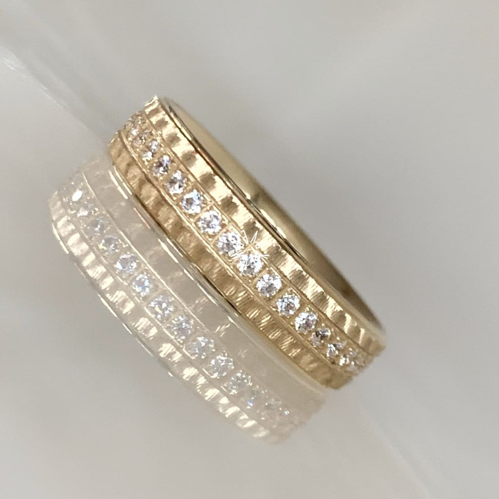 Alianza Matrimonial Oro Amarillo 14K 202705-114D Argolla Matrimonial