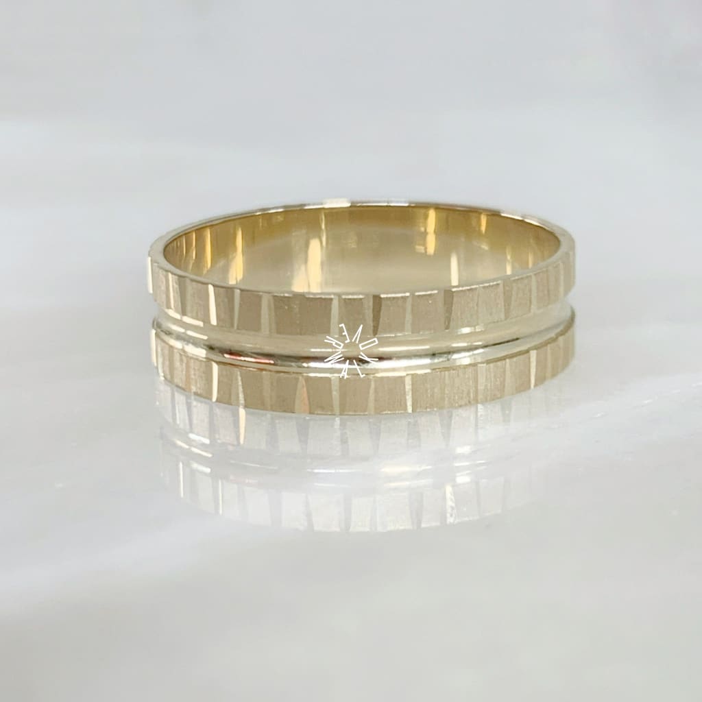 Alianza Matrimonial Oro Amarillo 14K 203326-135D-203316-114D Argolla Matrimonial