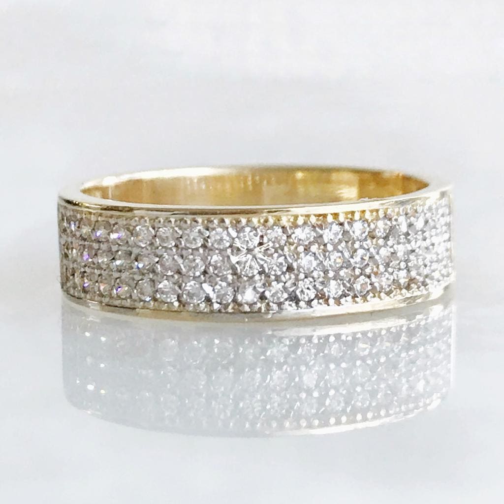 Alianza Matrimonial Oro Amarillo 14K 25785-16155M Argolla Matrimonial