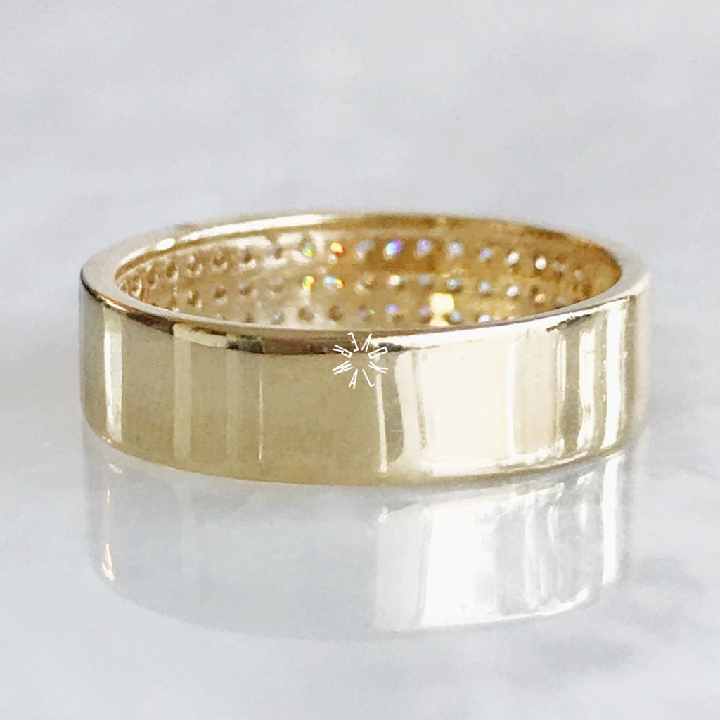 Alianza Matrimonial Oro Amarillo 14K 25785-16155M Argolla Matrimonial