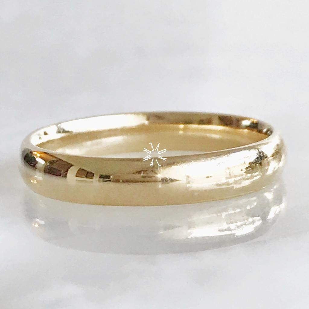 Alianza Matrimonial Oro Amarillo 14K 25984-90494M Argolla Matrimonial