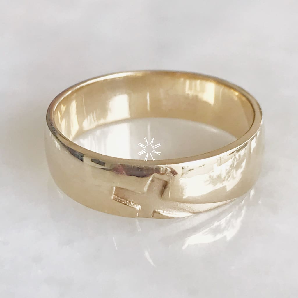 Alianza Matrimonial Oro Amarillo 14K 26535-26536 Argolla Matrimonial
