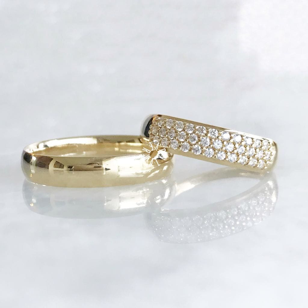 Alianza Matrimonial Oro Amarillo 14K Ap14E2A4-720Ca Argolla Matrimonial