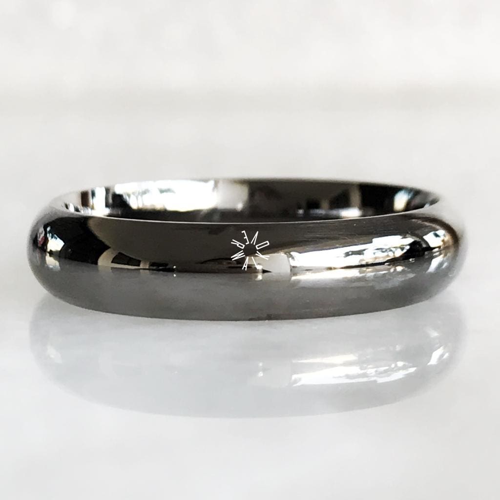 Alianza Matrimonial Oro Negro 14K Ap14Be1A5-7065 Argolla Matrimonial