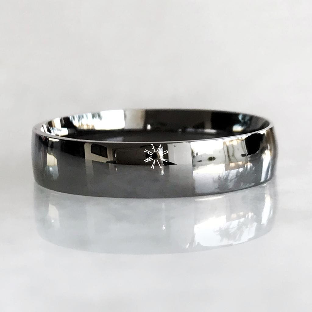 Alianza Matrimonial Oro Negro 14K Ap14Be2A5-635 Argolla Matrimonial