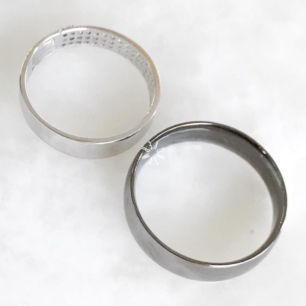 Alianza Matrimonial Oro Negro 14K B25785-636 Argolla Matrimonial