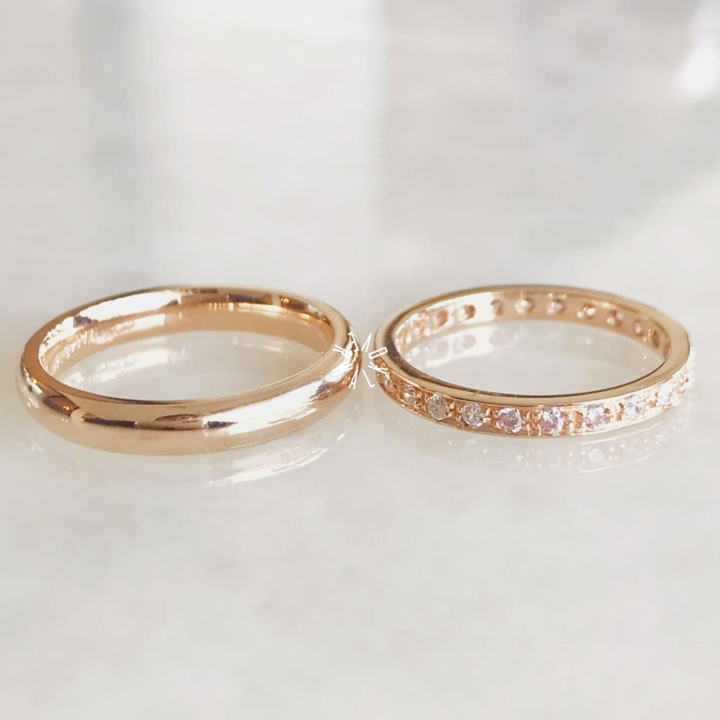 Alianza Matrimonial Oro Rosa 14K Ap14Re2A1-7063 Argolla Matrimonial