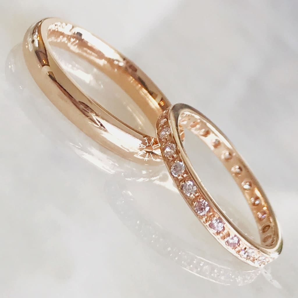 Alianza Matrimonial Oro Rosa 14K Ap14Re2A1-7063 Argolla Matrimonial
