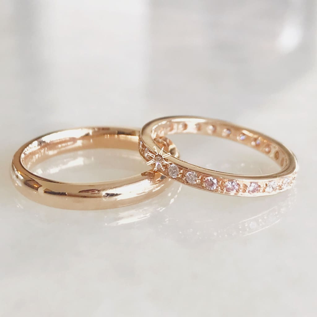 Alianza Matrimonial Oro Rosa 14K Ap14Re2A1-7063 Argolla Matrimonial
