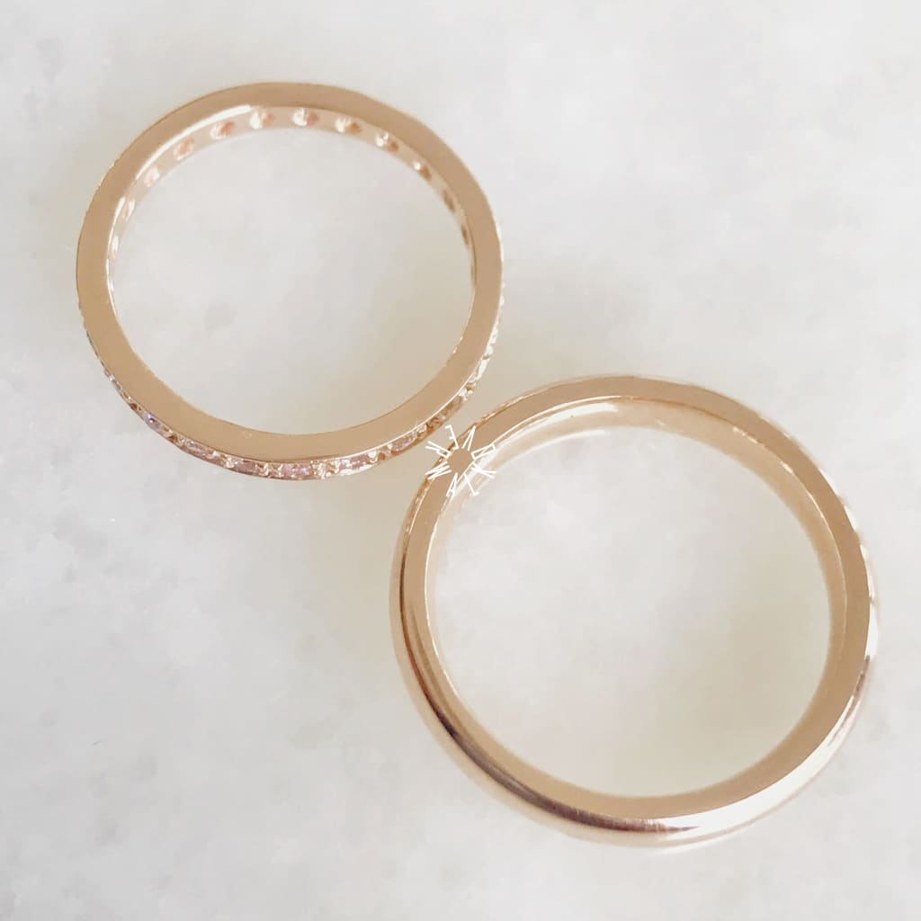 Alianza Matrimonial Oro Rosa 14K Ap14Re2A1-7063 Argolla Matrimonial