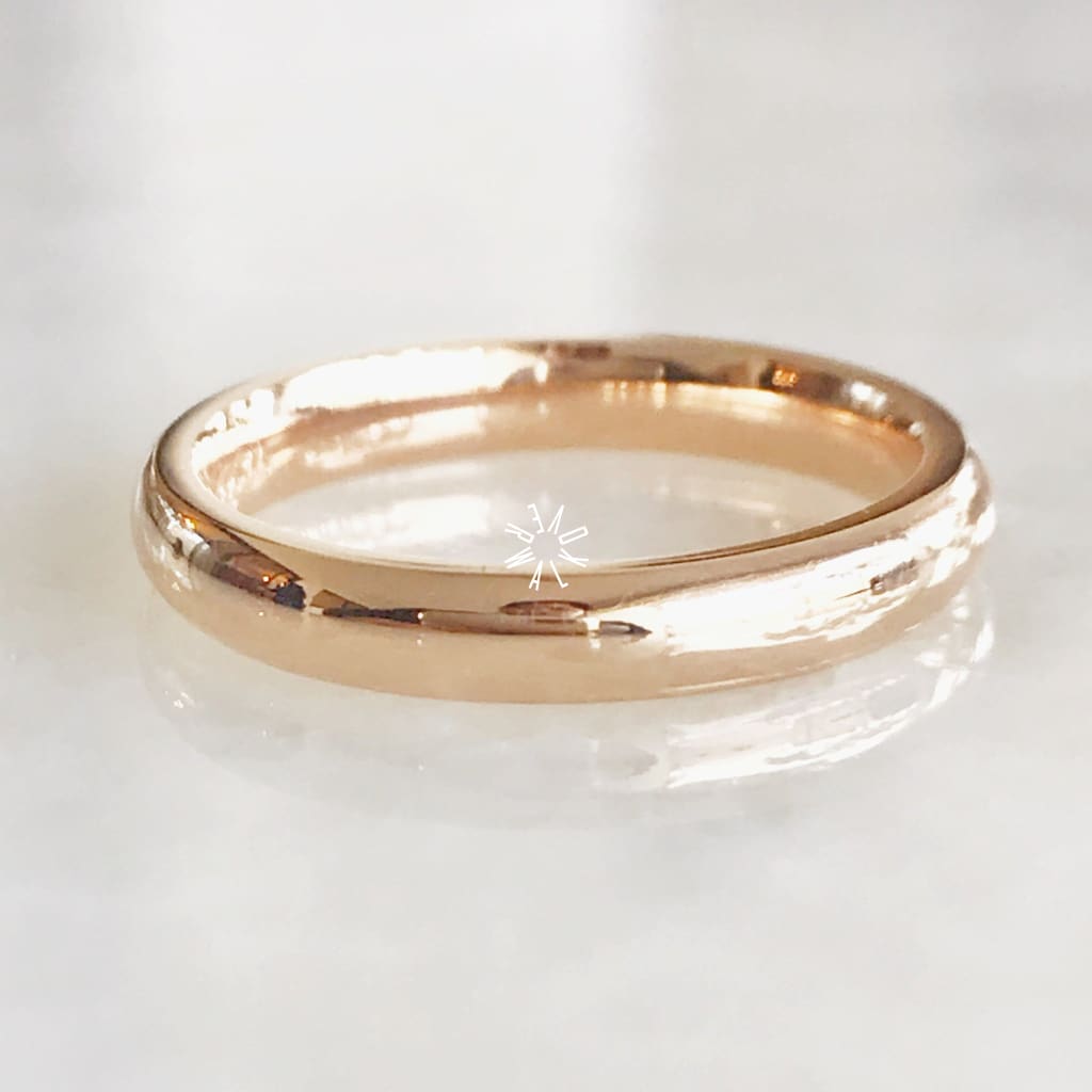 Alianza Matrimonial Oro Rosa 14K Ap14Re3A2-7063 Argolla Matrimonial