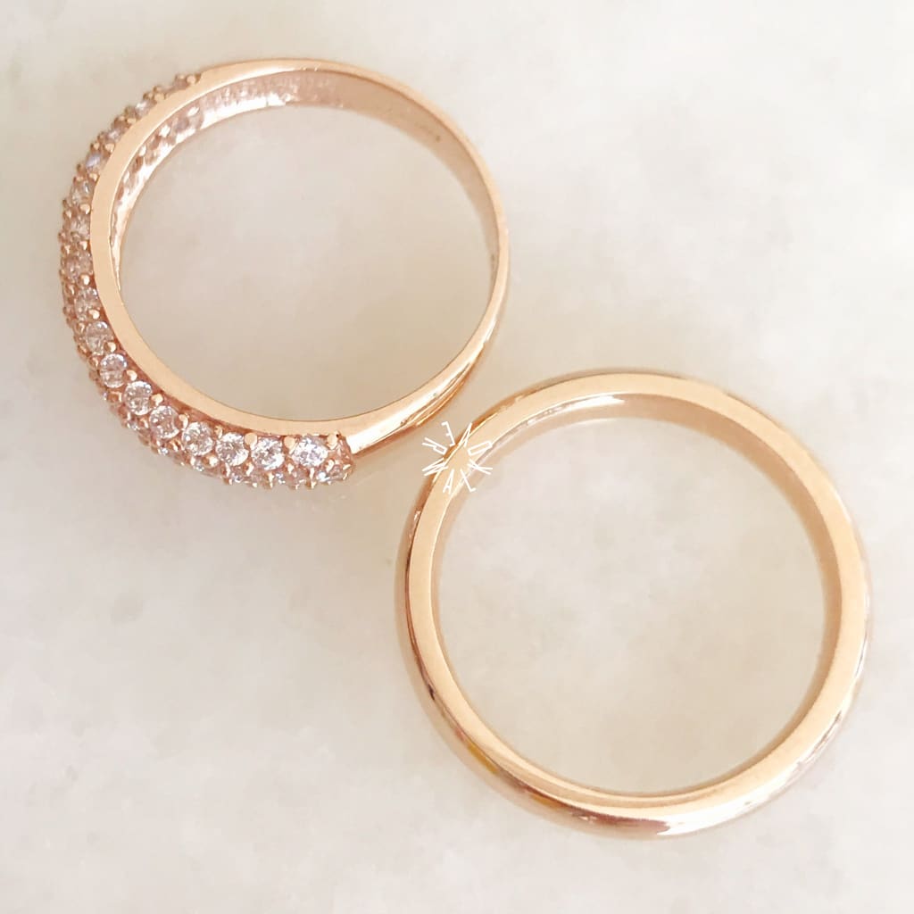 Alianza Matrimonial Oro Rosa 14K Ap14Re3A2-7063 Argolla Matrimonial