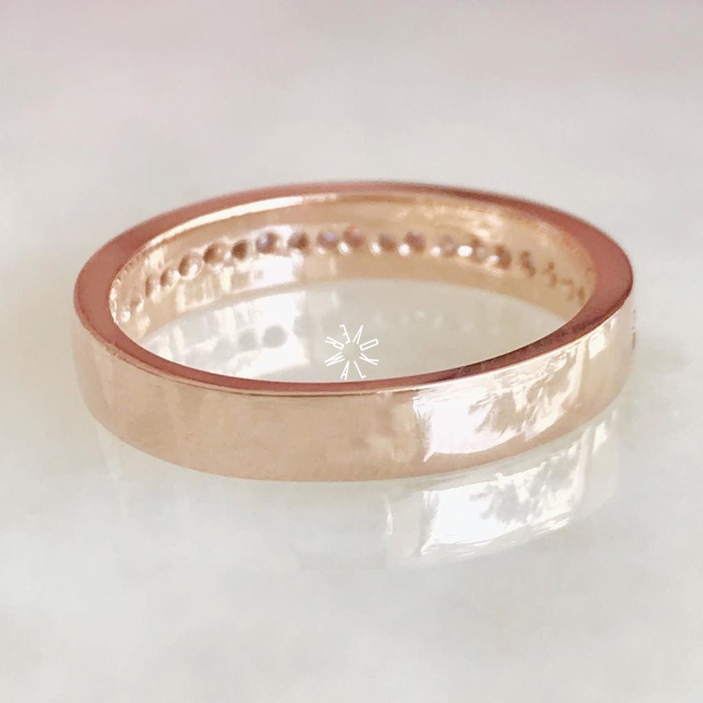 Alianza Matrimonial Oro Rosa 14K Ap14Re3A8-7063 Argolla Matrimonial