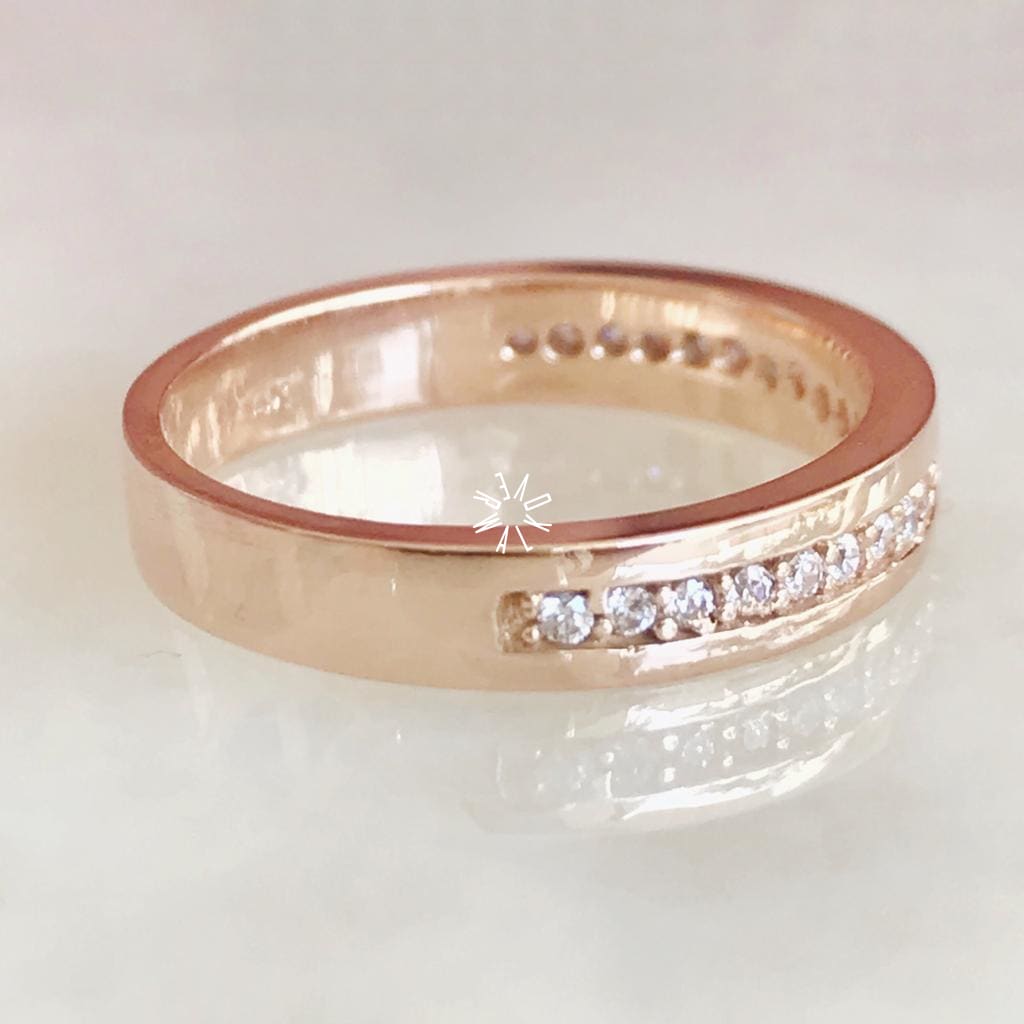 Alianza Matrimonial Oro Rosa 14K Ap14Re3A8-7063 Argolla Matrimonial