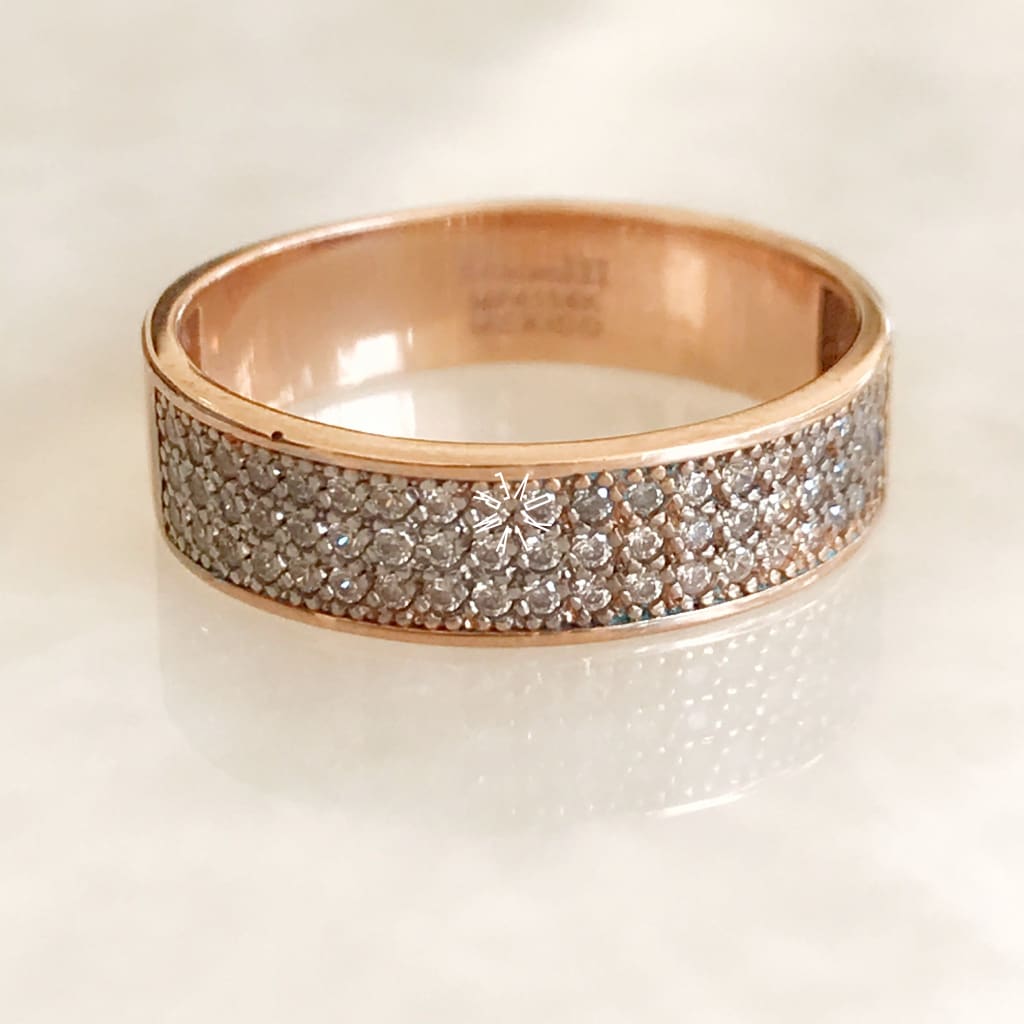 Alianza Matrimonial Oro Rosa 14K B25785 Argolla Matrimonial