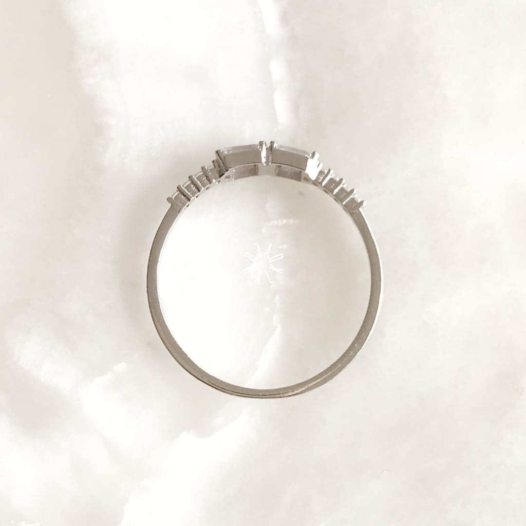 Anillo De Churumbela Oro Blanco 14K Ch-Ob-14-85-071-1A2 Anillo De Churumbela