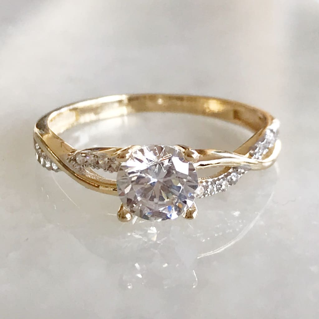 Cuánto Vale Anillos De Compromiso Oro Amarillo 14k Cuanto Vale Un