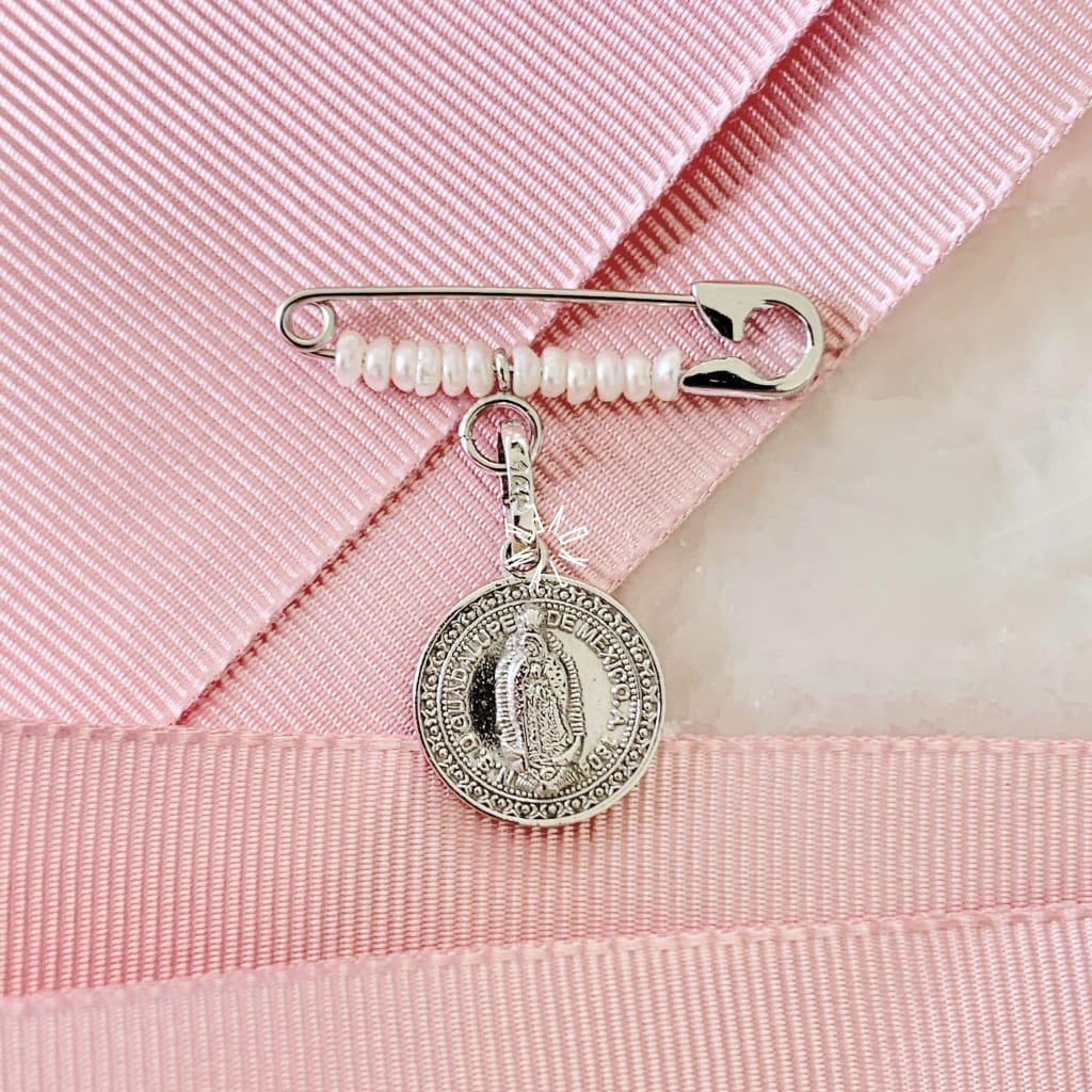 Baby Pin Oro Blanco 14K Bp-Ob-14-09-070-2A3 Baby Pin
