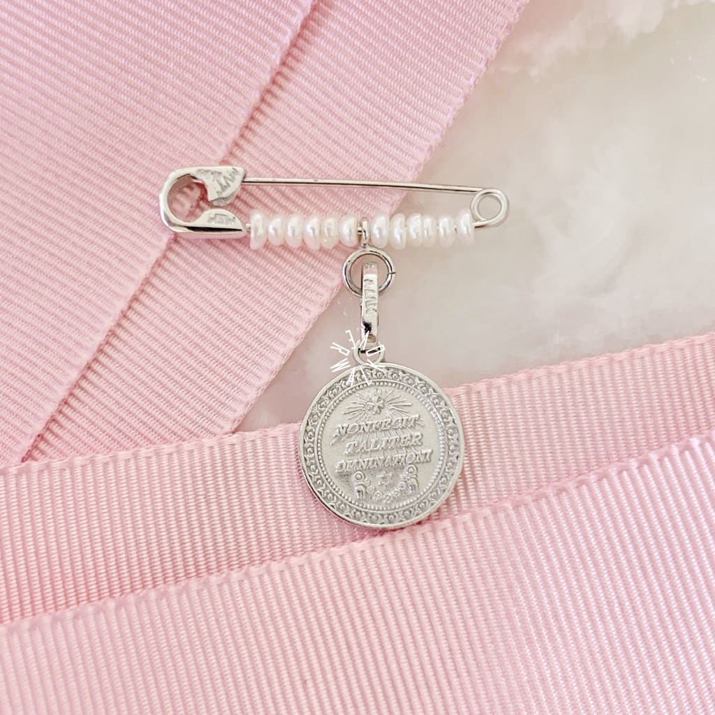 Baby Pin Oro Blanco 14K Bp-Ob-14-09-070-2A3 Baby Pin