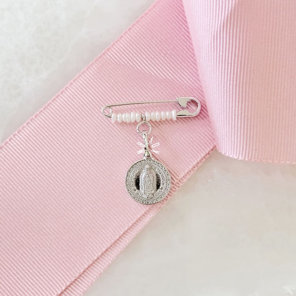 Baby Pin Oro Blanco 14K Bp-Ob-14-09-070-2A3 Baby Pin