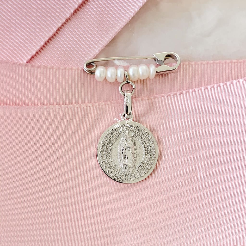 Baby Pin Oro Blanco 14K Bp-Ob-14-09-072-3A3 Baby Pin