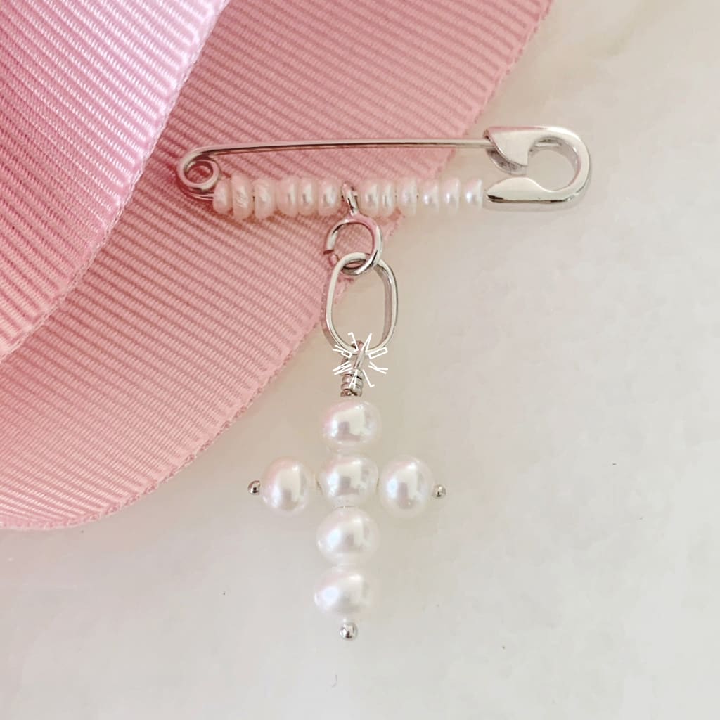 Baby Pin Oro Blanco 14K Bp-Ob-14-09-075-1A3 Baby Pin