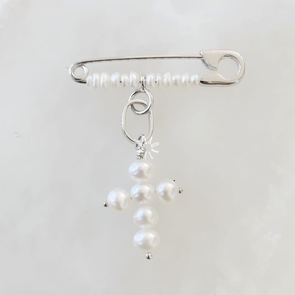 Baby Pin Oro Blanco 14K Bp-Ob-14-09-075-1A3 Baby Pin