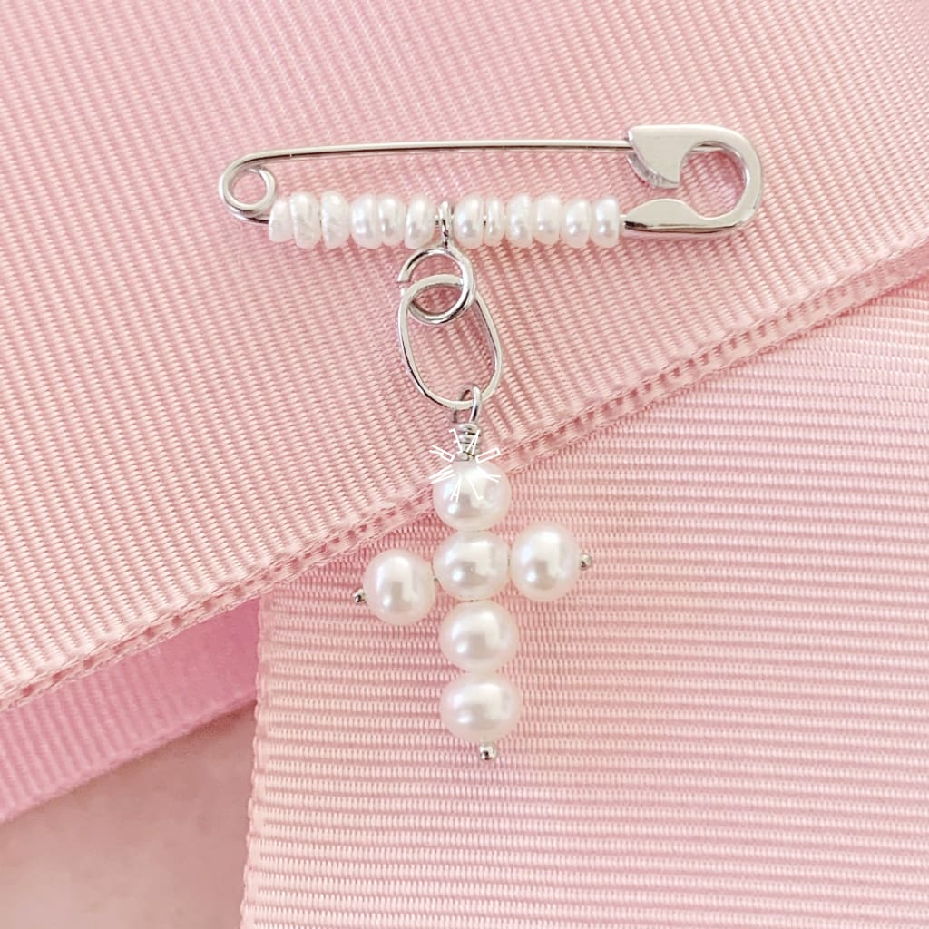 Baby Pin Oro Blanco 14K Bp-Ob-14-09-075-1A3 Baby Pin
