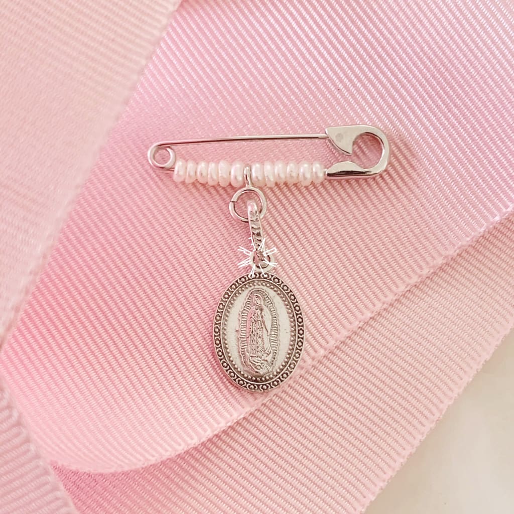 Baby Pin Oro Blanco 14K Bp-Ob-14-09-076-2A0 Baby Pin