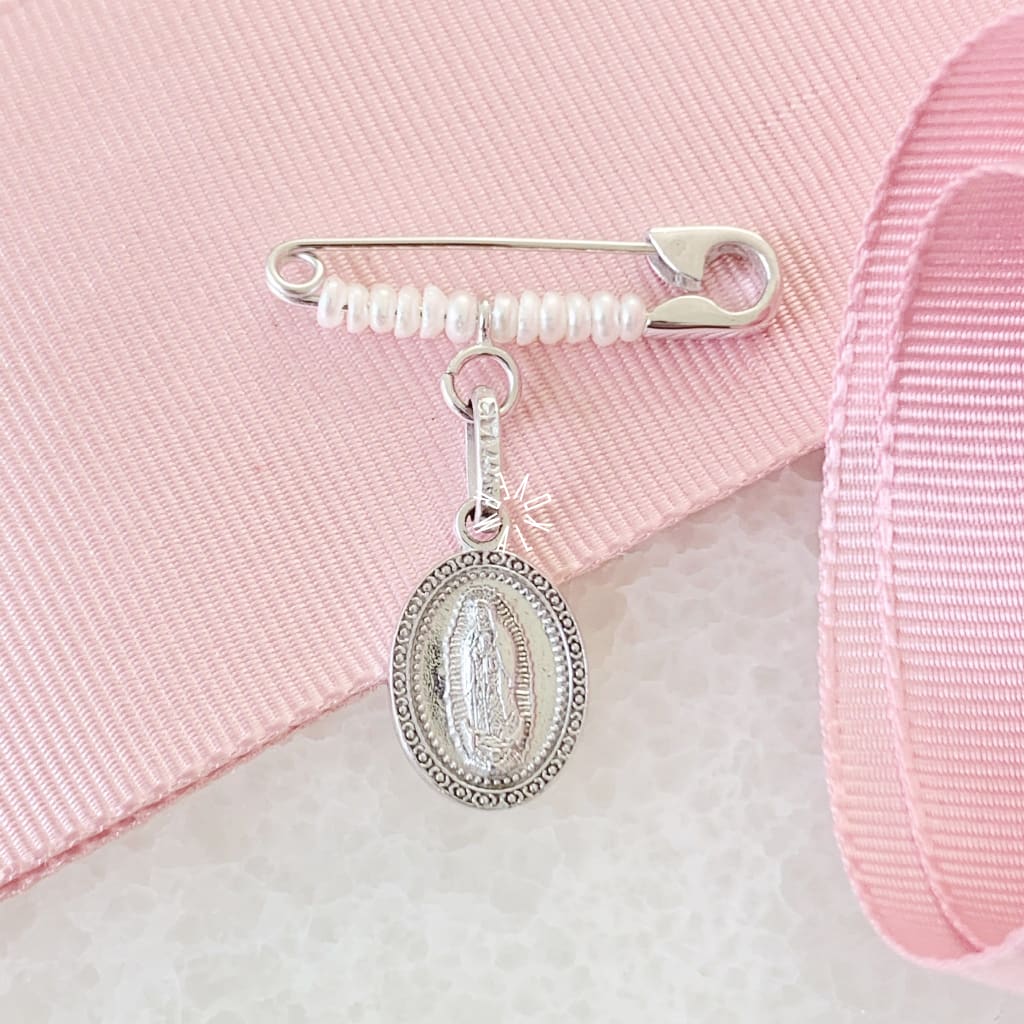 Baby Pin Oro Blanco 14K Bp-Ob-14-09-076-2A0 Baby Pin
