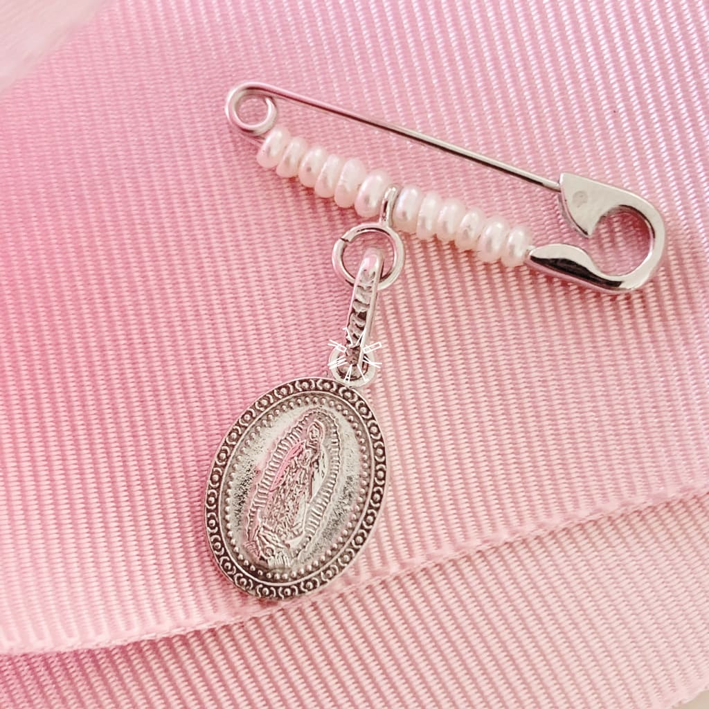 Baby Pin Oro Blanco 14K Bp-Ob-14-09-076-2A0 Baby Pin