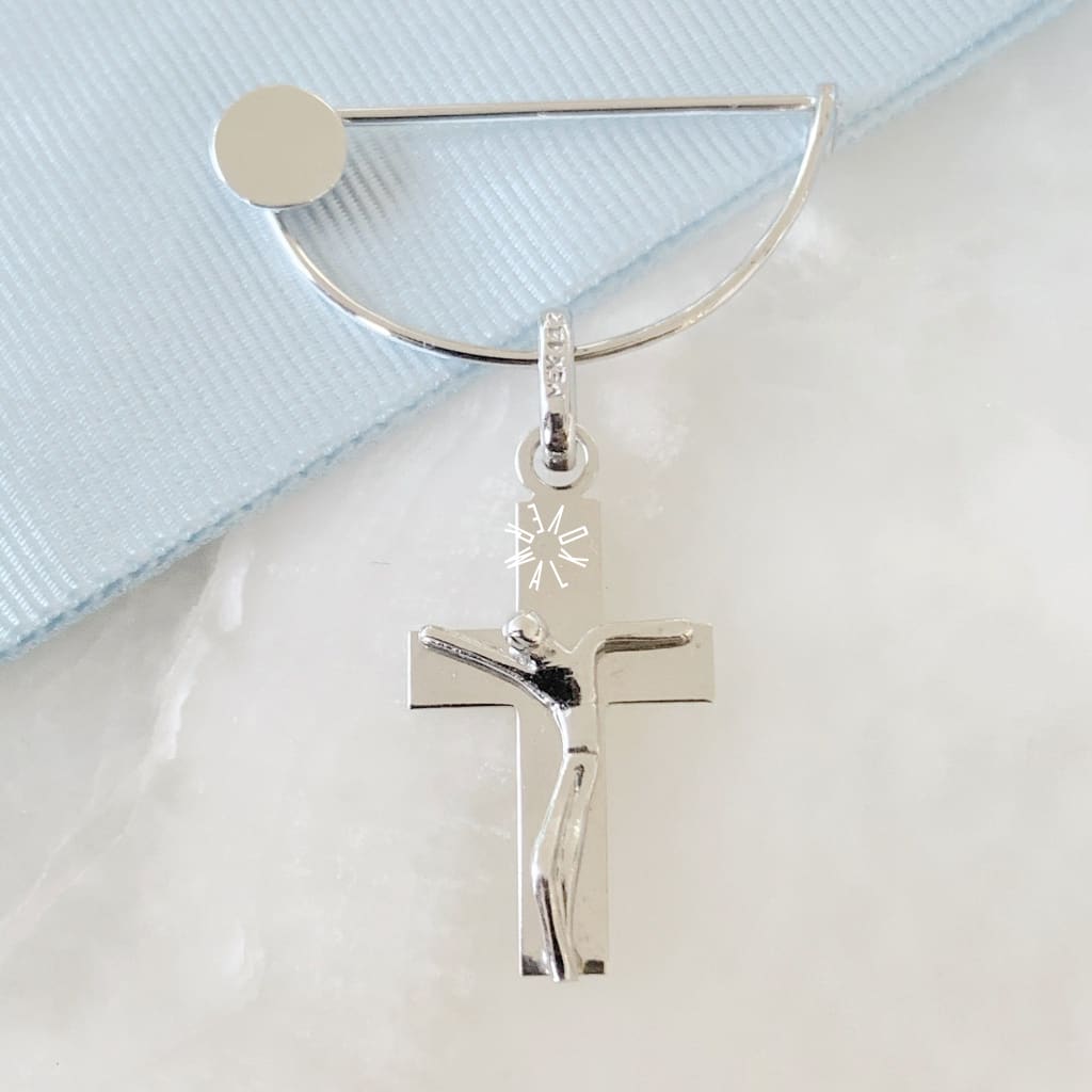 Baby Pin Oro Blanco 14K Bp-Ob-14-09-078-2A2 Baby Pin