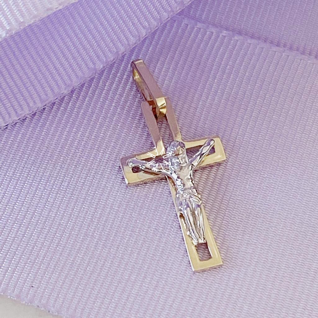 Cristo Para Niño Oro 14K Cr-14-079-1A2 Cristo