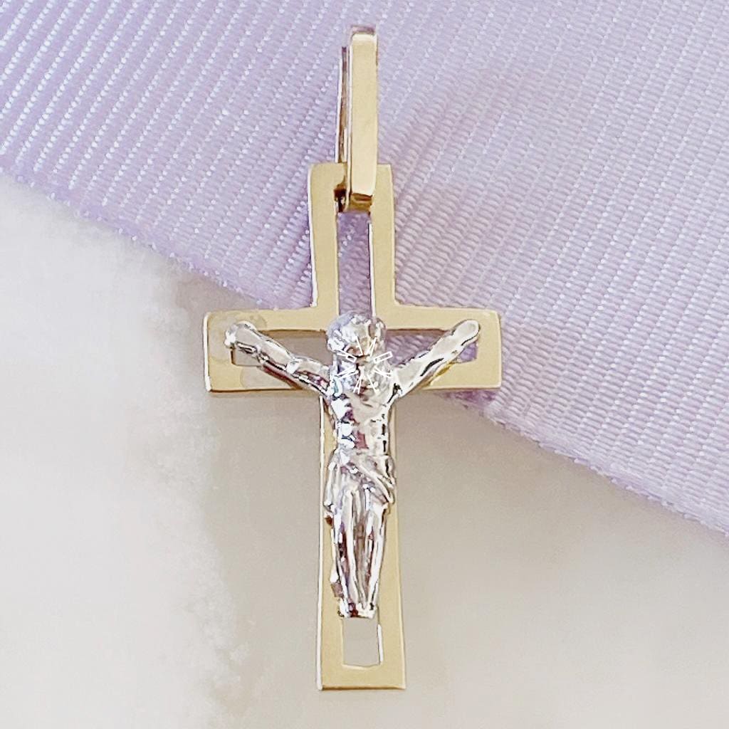 Cristo Para Niño Oro 14K Cr-14-079-1A2 Cristo
